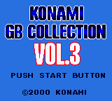 Konami GB Collection Vol.3